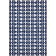 thumbnail image 2 of Addison Rugs Mayfield Premium Machine Washable Transitional Holiday Navy Rectangle Rug, 8' x 10', 2 of 7