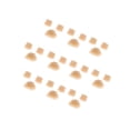 thumbnail image 1 of 10 Sets Rubber Flute Piccolo Pads Woodwind Instrument Pads for Flute Piccolo Pads Replacement Accessory, 1 of 8