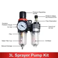 thumbnail image 3 of CNC Machine Tool Pneumatic Sprayer Water Pipe Oil Pump Lubrication System Low Pressure Water Spray Transparent 3L Oil Tank, 3 of 5