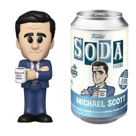 Funko Vinyl Soda Can The Office Michael Scott (IE) Limited Edition 8,000 (Styles May Vary)*