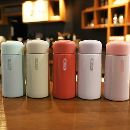 

LEPAI 150ML Insulated Bottle Leak-proof Drop-resistant Tea Separation Wide Mouth Drink Water Cute Girls Thermal Cup for School