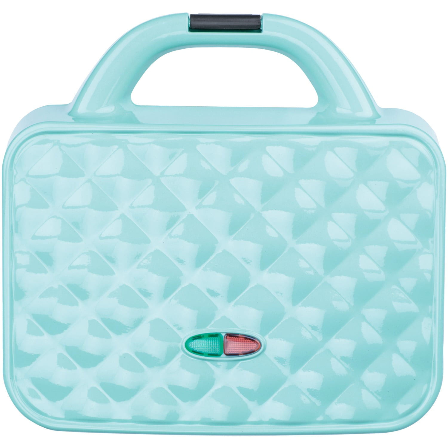 Brentwood TS-239BL Couture Purse Non-Stick Dual Waffle Maker, Blue