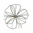 thumbnail image 2 of Lavish Home Silver Contemporary Metallic Wire Layer Hanging Flower Sculpture Accent Art, 2 of 7