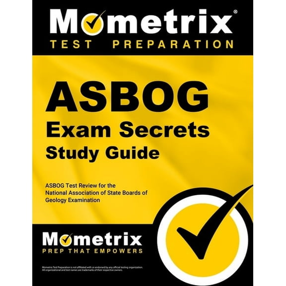 Asbog Exam Secrets Study Guide : Asbog Test Review for the National Association of State Boards of Geology Examination