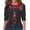 Grey, variant on Women's Boho Floral Embroidered T Shirts Long Sleeve Crew Neck Tops Casual Bohemian Print Tees for Daily Wear and Vacation Outfits