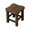 Coffee, variant on Solid Wood Small Stool ,11.8"x11.8"x9.84" Compact Wooden Stool for Living Room, Coffee Table, or Kids, Anti-Collision Rounded Corners