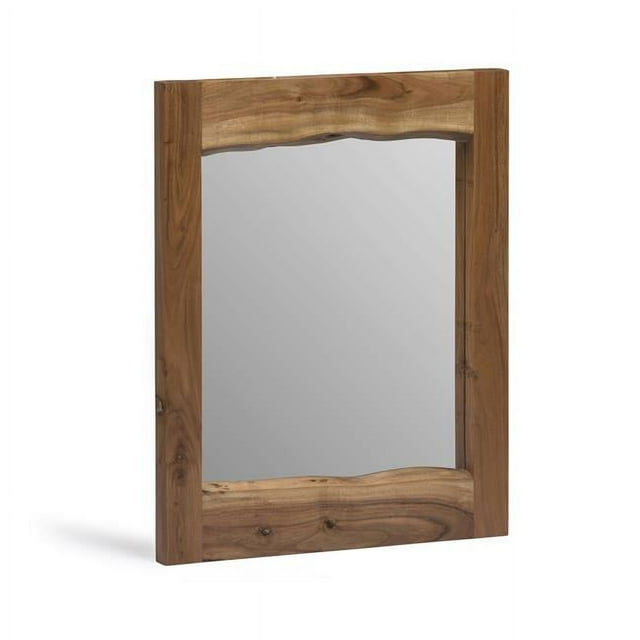 Alaterre AWAA1620 24 in. Alpine Natural Live Edge Wood Mirror