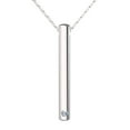 thumbnail image 2 of Collar Cremación Hugo Colgante Cilindro Cristal, 2 of 7