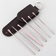 thumbnail image 2 of Creative Ear Digging Spoon 6-piece Set Portable Boxed Ear Digging Ear Digging Set Household Adult Spiral Spring Ear Spoon, 2 of 5