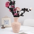 thumbnail image 4 of Jarrón de flores nórdico para decoración del hogar, jarrones de plástico de imitación de cerámica, cesta de flores irrompible para boda, habitación moderna, decoración del hogar, nuevo, 4 of 4