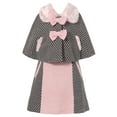 thumbnail image 1 of Richie House Girls' Woven Fancy Dress with Cape RH1146, 1 of 2