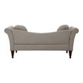 thumbnail image 5 of OakvillePark Wildwood Fabric Upholstered Settee Sofa, Brown, 5 of 7