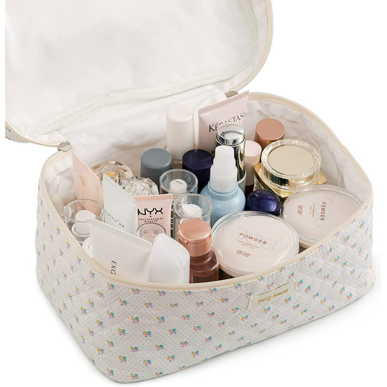  FRCOLOR 2pcs travel make up bag travel makeup kit