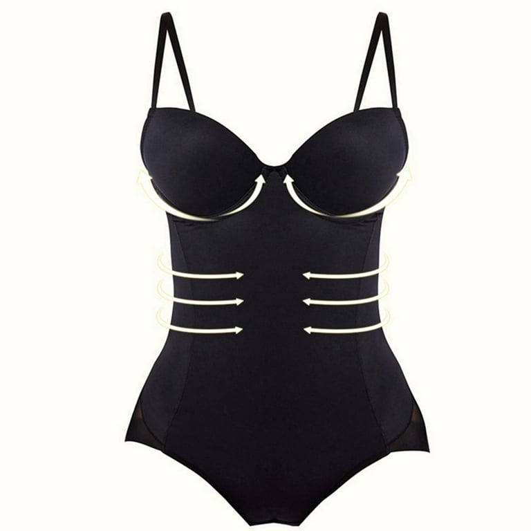 Women's One Piece Shapewear With Bra There Are Underwire Body Shaper  Slimming Clothes S M L XL 2XL
