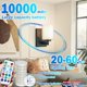 thumbnail image 2 of Juego de 2 apliques de pared recargables de 10000 mAh que funcionan con pilas, 2 of 6