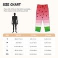 thumbnail image 3 of Pofeuu Watermelon Print Women's Fashion Pajama Pants with Pockets Comfy Drawstring Sleep Lounge Bottoms-Large, 3 of 6