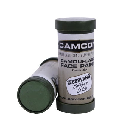 Proforce Equipment Face Paint Woodland: Green and Loam, 2 Pack