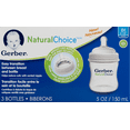 thumbnail image 6 of Gerber Natural Choice Bottles 5 oz, 0m+, 3 Ct, Clear, 6 of 6