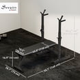 thumbnail image 3 of Soozier Banc de musculation réglable pliable avec support d'haltères et station de trempage, 3 of 10