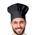 thumbnail image 3 of Matsuzay Delantal de chef de amplia aplicación para tareas de cocina versátiles Conjunto de delantal y gorro de chef Conjunto de delantal de Cocina y Comedor, 3 of 6