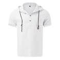 thumbnail image 4 of Playeras Hombre Algodon Camisetas Unisex Para Niños Y Niñas, Básicas, De Manga Corta, De Color Liso, Con Bolsillo Y Cuello Redondo, 4 of 4