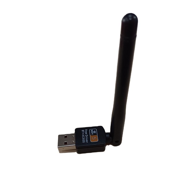 PIX-LINK Adaptadores Wifi Usb Para Pc De Escritorio, Adaptadores De Red InaláMbrica De Doble Frecuencia De 600mbps 2.4g / 5ghz Mini Perro Cifrado Wifi PIX-LINK Adaptadores wifi