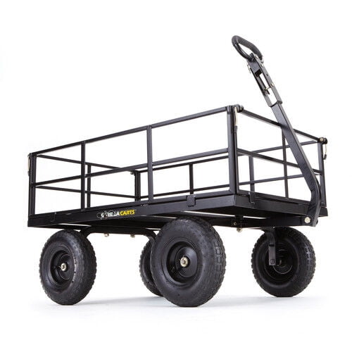 Gorilla Carts 1200lb. HeavyDuty Steel Utility Cart, 13