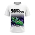 thumbnail image 1 of Playera para Hombre Rapido y Furioso Estampada Manga Corta Blanco Talla CH, 1 of 2