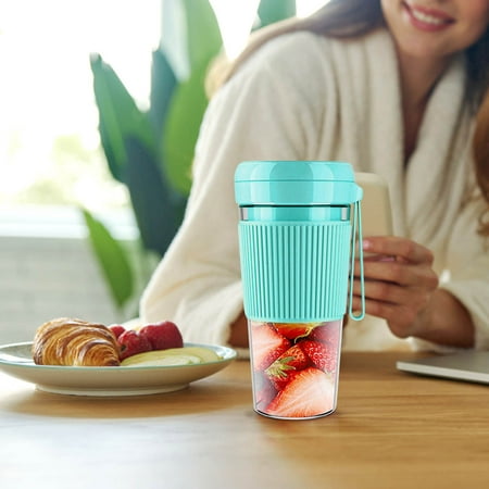 

Big holiday Deals! Dqueduo Multifunctional Juicer Small Mini Juicer Squeezed Juicer Automatic Portable Juicer USB Battery Powered Gifts for Family on Clearance