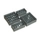 thumbnail image 3 of Organizador de ropa interior, organizador de cajones, estuche de almacenamiento de ropa interior multiusos, caja de almacenamiento con clasificación d Gris, 3 of 9