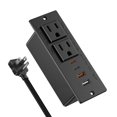 thumbnail image 1 of Regleta de alimentación Jgstkcity empotrada con 2 enchufes, 4 puertos USB de 30 W, USB C, 1 of 8