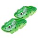 thumbnail image 1 of Funny Boys Slippers Cartoon Frog Shape Green Home Use Durable 1 Pair, 1 of 4
