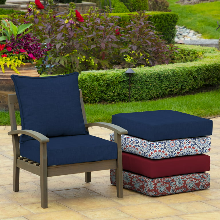 Weather Resistant Outdoor Patio Chair Cushion
