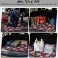 thumbnail image 3 of Xixirimido Universal Car Trunk Mat All Weather Trunk Protection Cargo Liner, Durable Non-slip Cargo Mat Rear Trunk Liner Car Accessories, Pink Cherry Blossom, 3 of 7