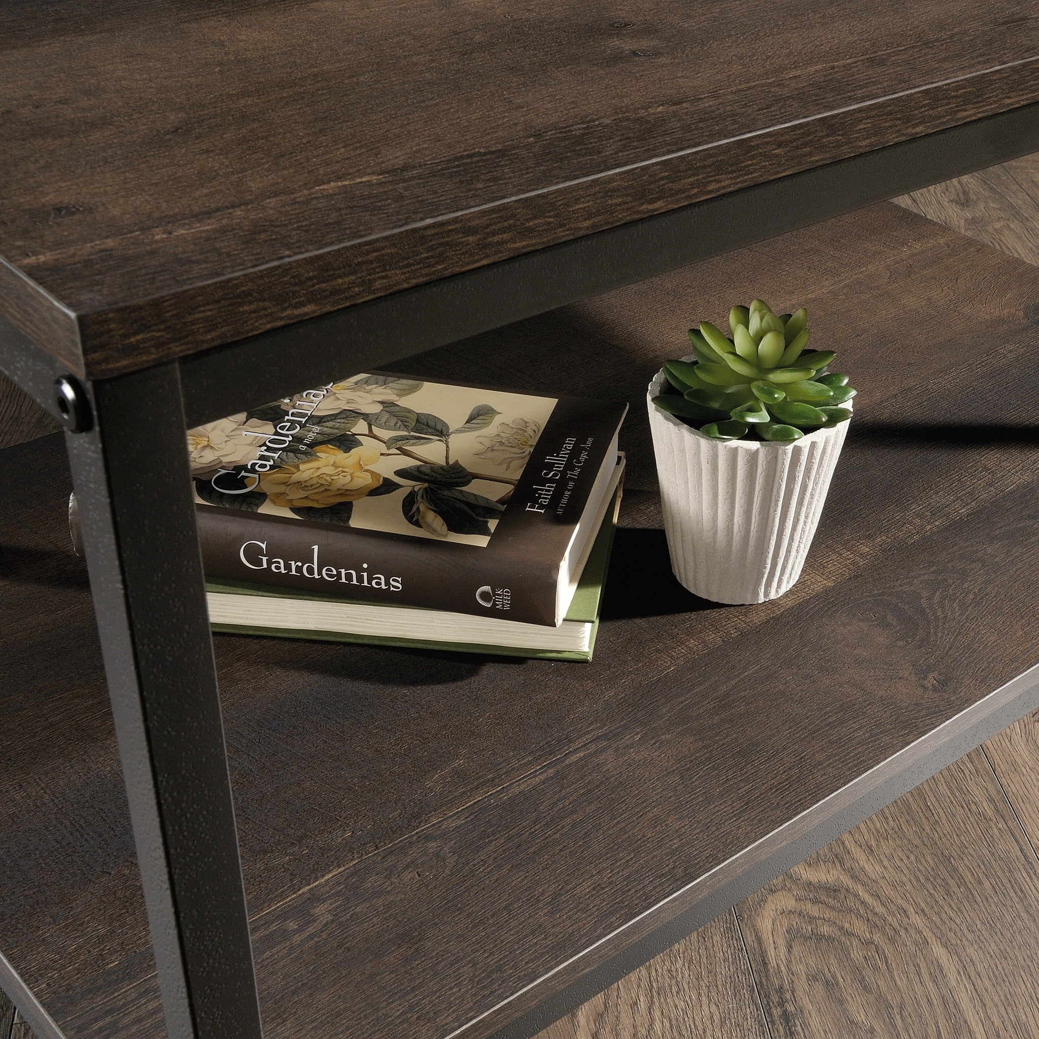 Smoked oak coffee table deals