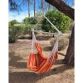 thumbnail image 2 of Hammock Chair Hanging Chair Swing Large Indoor with Anti-Slip Steel Spread Bar and Pocket-Max 500lbs-2 Cushions, Perfect for Bedroom,Outdoor,Patio, Porch,Backyard…, 2 of 7
