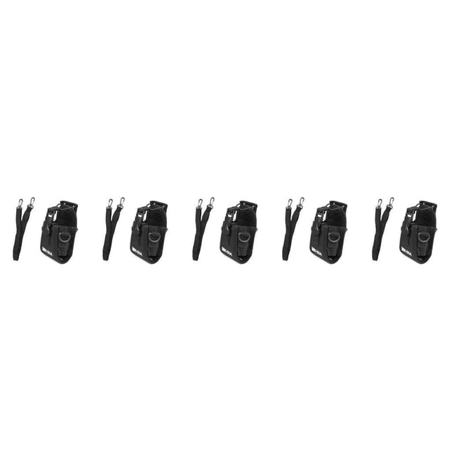 Guardoinrt MSC-20A Bag Professional Solid Color Outdoor Nylon Storage Bags Carry Holding Containers Radio Case 5Set