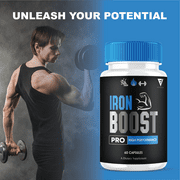 Iron Boost Pro High Performance Supplement, IronBoost (60 Capsules)
