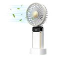 thumbnail image 1 of Ventilador portátil yuxing mano Mini ventilador recargable por USB 8 a 20 h blanco, 1 of 5