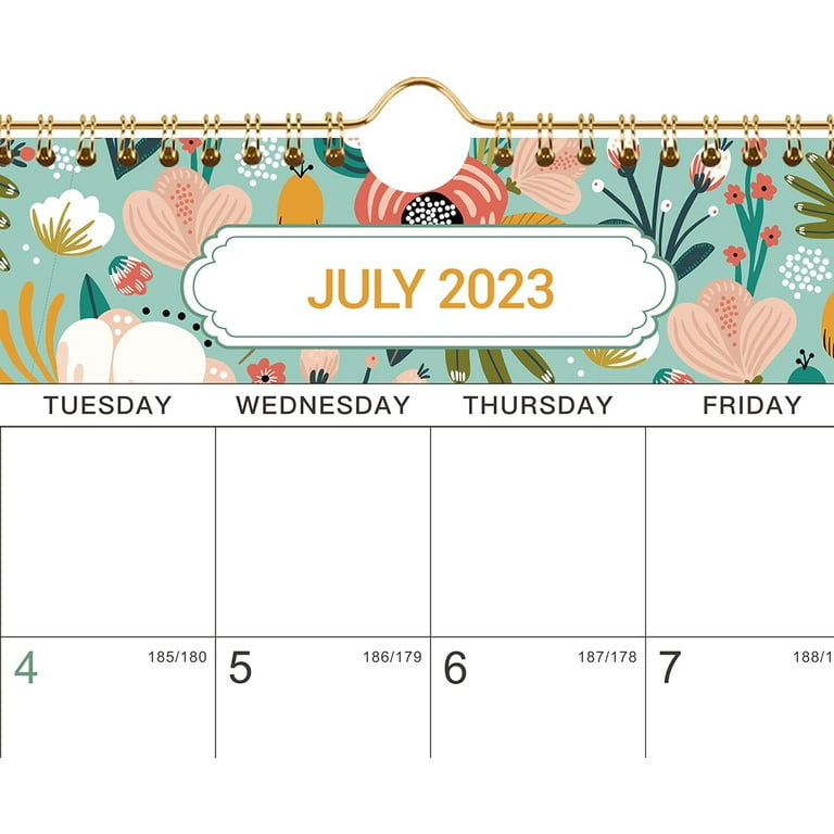 2024 Wall Calendar - July 2023 to December 2024, 14.8