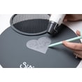 thumbnail image 2 of Sizzix Surfacez Metallic Shrink Plastic 8/Pkg-Silver, 2 of 5