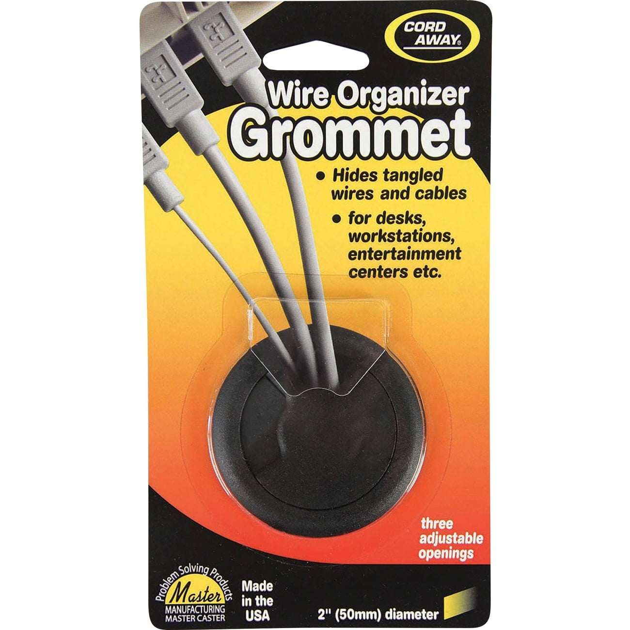 Wire on sale organizer grommet