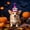 D, variant on Halloween Witch Pet Cone Hat, Adjustable Elastic Felt Party Hat for Cats Small Dogs, Purple Pom-pom Funny Pet Cosplay Costume Accessory, Holiday Photo Booth Prop