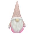 thumbnail image 1 of Pink Gnomos de peluche suecos hechos a mano de Navidad, juguetes de peluche de Papá Noel para decoración del hogar de muñecas, 1 of 5