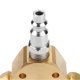 thumbnail image 4 of Quick coupling Air Gas Pneumatic T Shape Three Way Tee Connector for Tube Pipe, 4 of 4