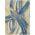 thumbnail image 2 of Addison Rugs Chantille Indoor/Outdoor Contemporary Abstract Navy Machine Washable Rectangle Rug, 5' x 7'6", 2 of 8