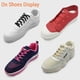 thumbnail image 4 of 2025 Cordones elásticos de 100 cm sin atar, cordones de metal con cierre para zapatillas de deporte para niños y adultos, cordones rápidos, cordones semicirculares, 4 of 5