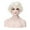 Light Blonde, variant on BERON Light Blonde Short Wigs Women Girls Curly Bob Hair Wig Synthetic Body Bob Wigs