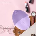 thumbnail image 3 of Sonic Facial Cleansing Brush Made with Ultra Hygienic Soft Silicone Waterproof Sonic Vibrating Face Brush for Deep Cleansing Gentle Exfoliating and Massaging, 3 of 9