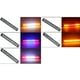thumbnail image 5 of 2x12V 24V Coches 12LED Luz De Advertencia De Estroboscópica Para Camión Toda La Luz Blanca Zulema Luces de baliza estroboscópica de coche, 5 of 6